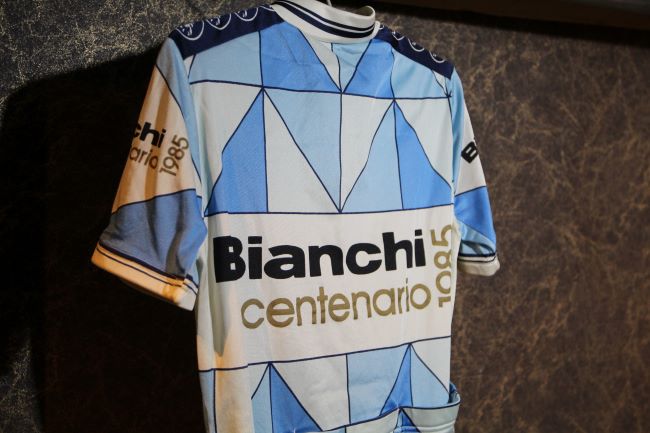 希少新品！ ビアンキ  チェンテナリオ 100周年 記念 ジャージ Bianchi Centenario 1985 サイズM