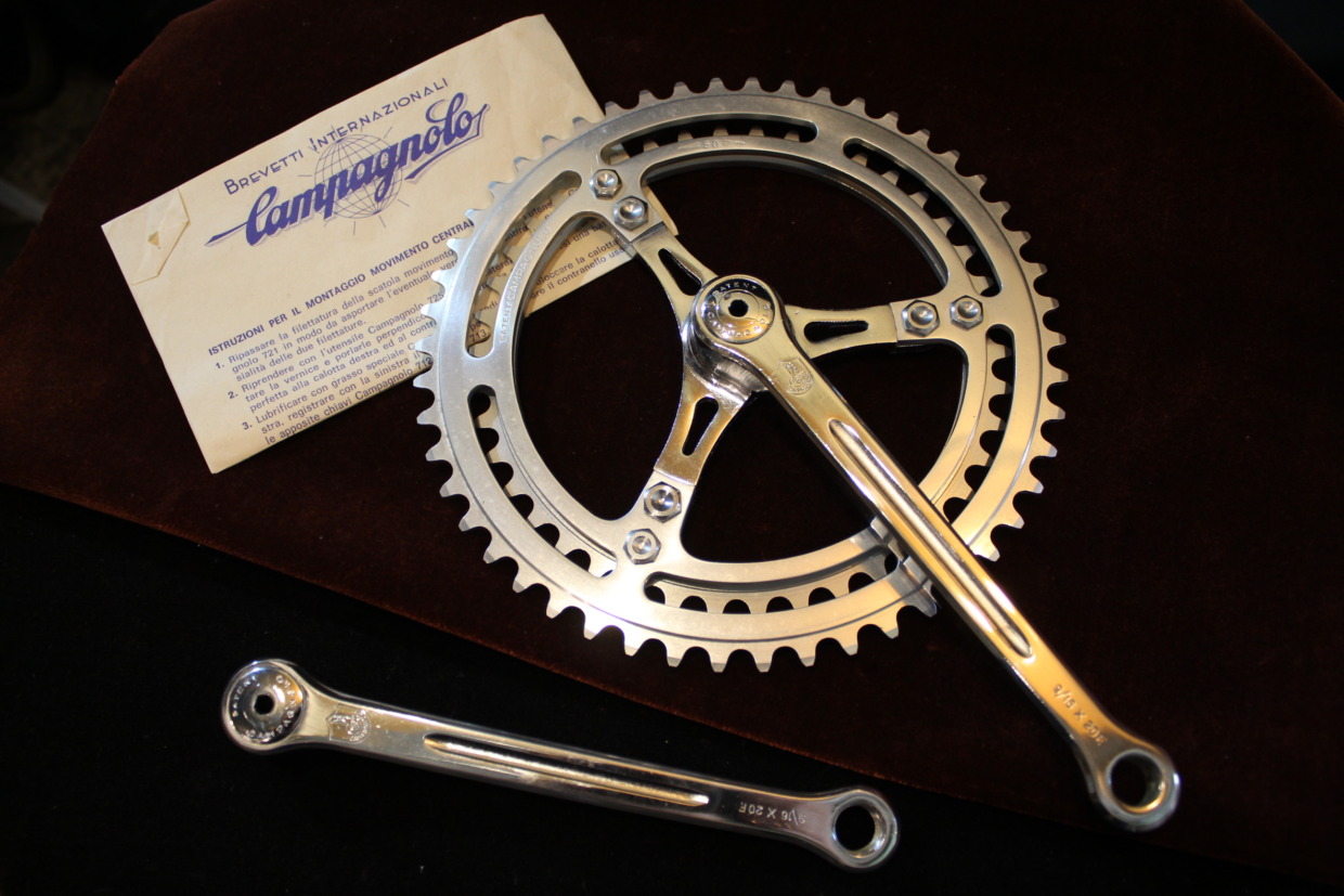 新品！カンパニョーロ グランスポルト クランクセット Campagnolo Gran Sport Crank set 170mm 50/42t