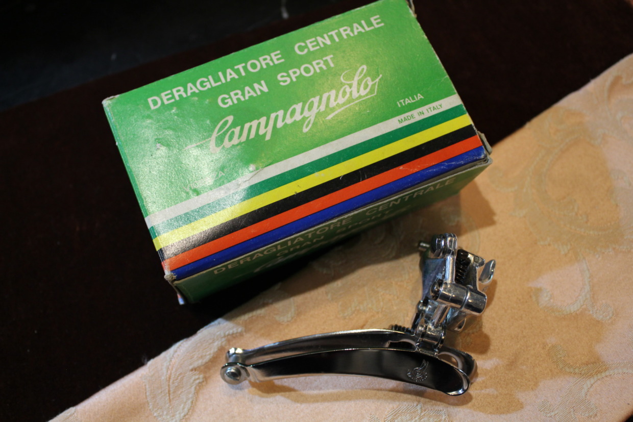 新品！カンパニョーロ グランスポルト フロントディレイラー Campagnolo Gran Sport Front derailleur