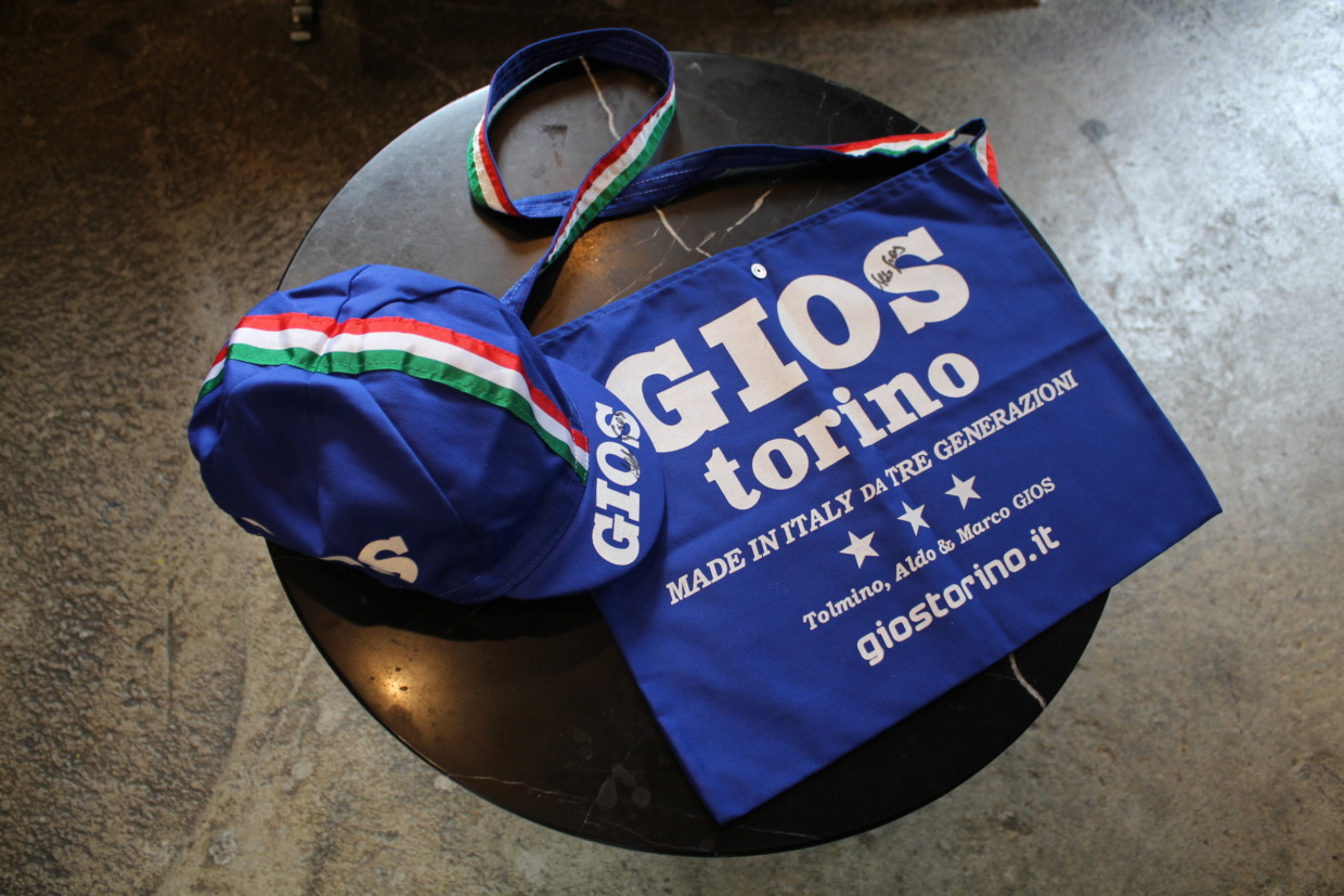 ジオス トリノ サコッシュ&サイクルキャップ セット GIOS torino Sacoche & Cycling cap set